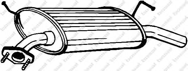 Глушитель BOSAL 169-015