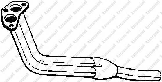 Труба выхлопного газа BOSAL 736-805