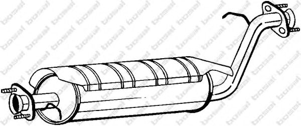 Резонатор BOSAL 211-381