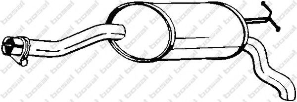 Глушник BOSAL 175-299