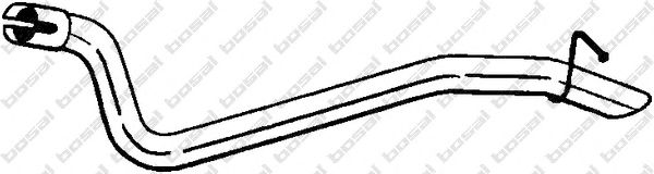 Труба выхлопного газа BOSAL 770-431