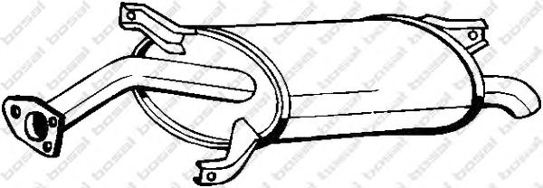 Глушник BOSAL 177-001