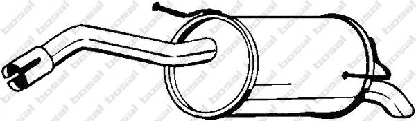 Глушитель BOSAL 145-125