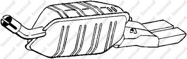 Глушитель BOSAL 185-229