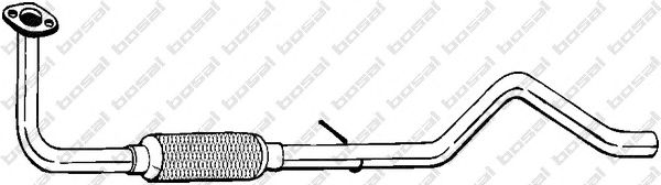 Труба выхлопного газа BOSAL 880-205