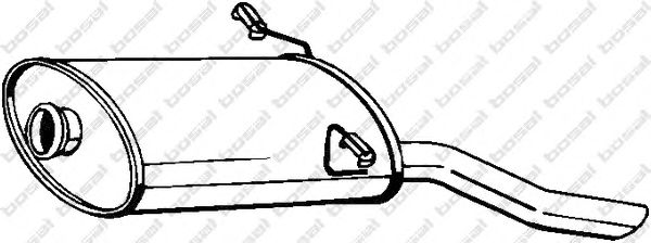 Глушитель BOSAL 190-041