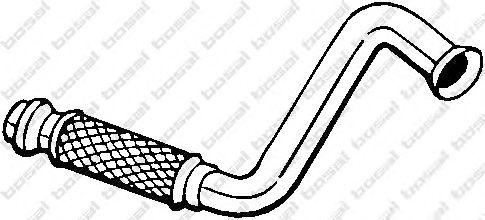 Труба выхлопного газа BOSAL 741-005