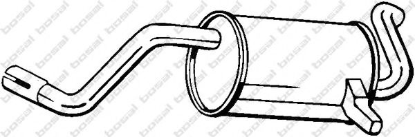 Глушитель BOSAL 200-035