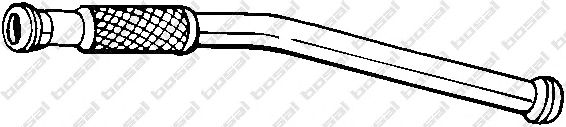 Труба выхлопного газа BOSAL 767-831