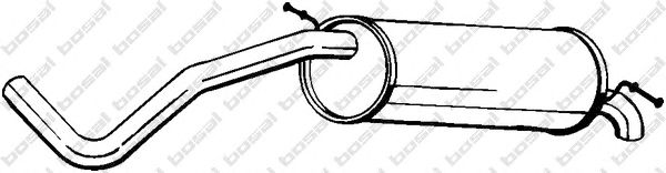 Глушник BOSAL 233-635