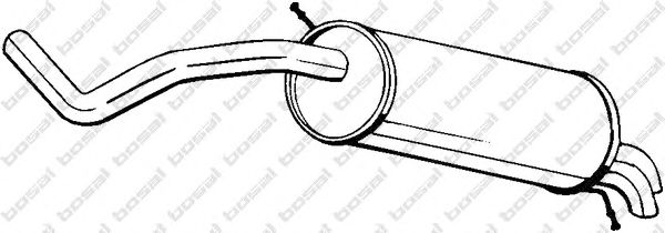 Глушитель BOSAL 278-107
