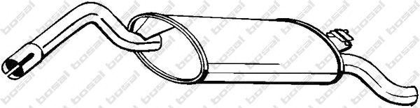 Глушитель BOSAL 220-649