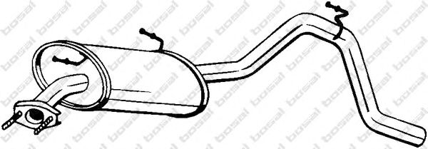 Глушитель BOSAL 281-169