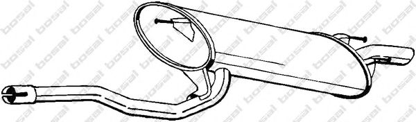 Глушитель BOSAL 280-209