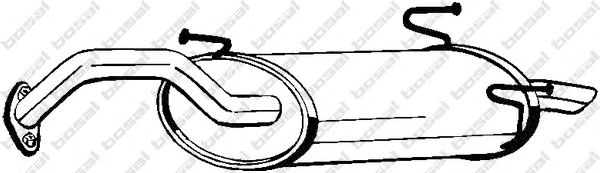Глушник BOSAL 228-611