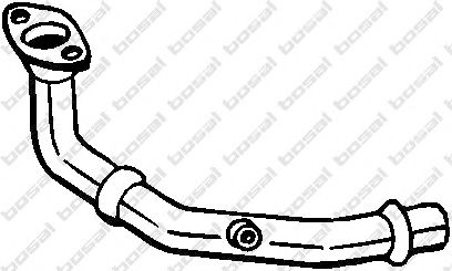 Труба выхлопного газа BOSAL 700-013