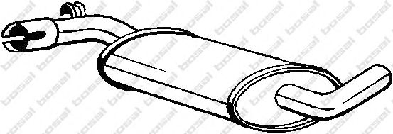 Резонатор BOSAL 233-361