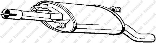 Глушитель BOSAL 279-653