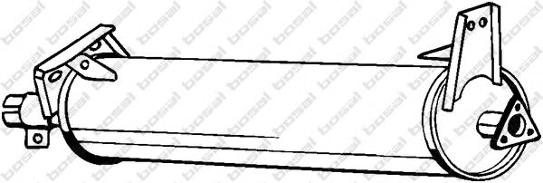 Резонатор BOSAL 233-261