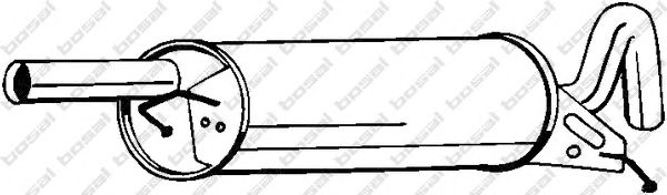 Глушитель BOSAL 233-119