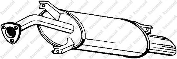 Глушитель BOSAL 235-135