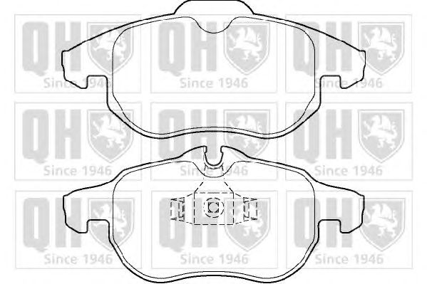 Тормозные колодки QUINTON HAZELL BP1366
