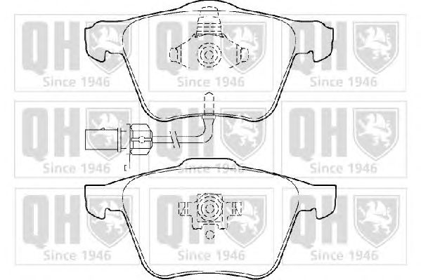 Тормозные колодки QUINTON HAZELL BP1421