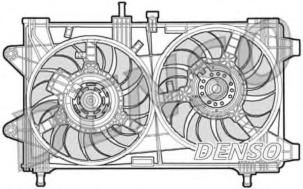 Вентилятор охлаждения DENSO DER09036
