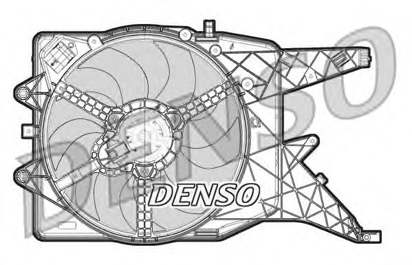 Вентилятор охлаждения DENSO DER20011