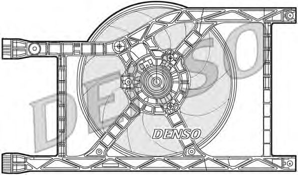 Вентилятор охлаждения DENSO DER09045