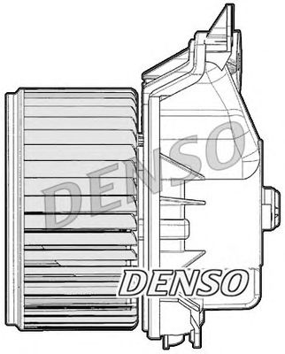 Вентилятор салону DENSO DEA20012