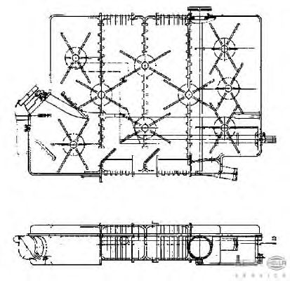 Расширительный бачок HELLA 8MA 376 705-371