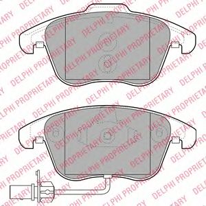 Тормозные колодки DELPHI LP2107