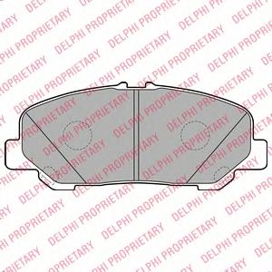 Тормозные колодки DELPHI LP2119
