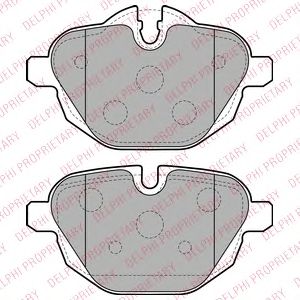 Тормозные колодки DELPHI LP2162