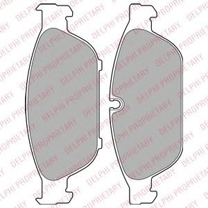 Гальмівні колодки DELPHI LP2238