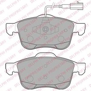 Тормозные колодки DELPHI LP2241