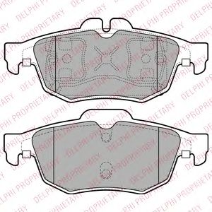 Тормозные колодки DELPHI LP2259