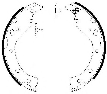 Тормозные колодки HELLA 8DB 355 002-811