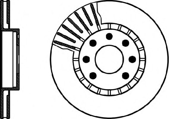 Тормозной диск HELLA 8DD 355 102-681 PRO