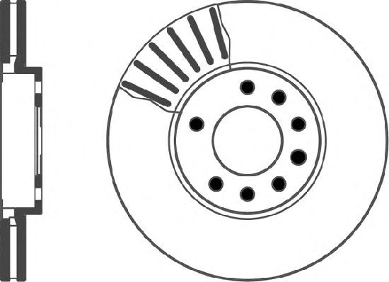 Тормозной диск HELLA 8DD 355 104-681 PRO