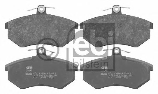 Тормозные колодки FEBI BILSTEIN 16078