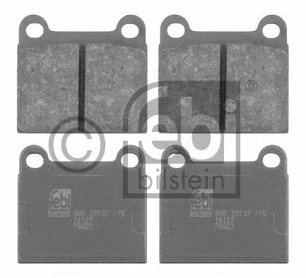 Тормозные колодки FEBI BILSTEIN 16127