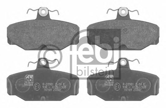 Тормозные колодки FEBI BILSTEIN 16169