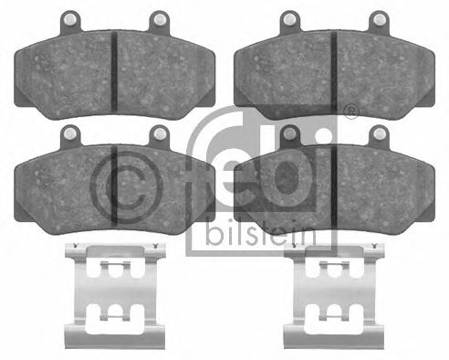 Тормозные колодки FEBI BILSTEIN 16211
