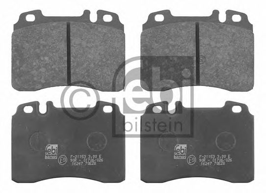 Тормозные колодки FEBI BILSTEIN 16247