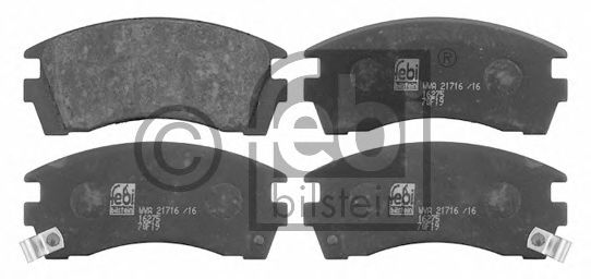 Тормозные колодки FEBI BILSTEIN 16275