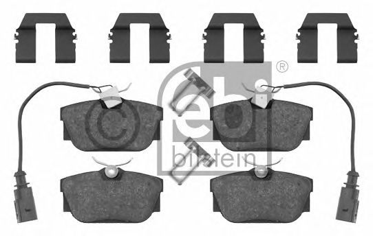 Тормозные колодки FEBI BILSTEIN 16408
