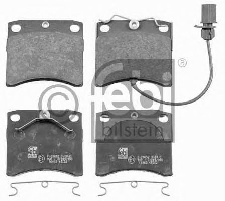 Тормозные колодки FEBI BILSTEIN 16463