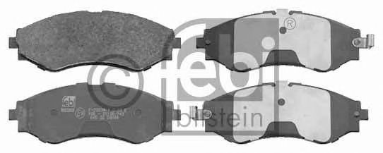 Тормозные колодки FEBI BILSTEIN 16510